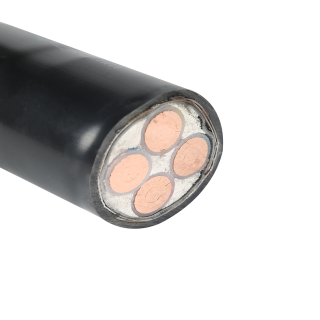 Cu/XLPE/Swa/PVC 6kv Copper Conductor XLPE Insulation Steel Wire Armoured Power Cable