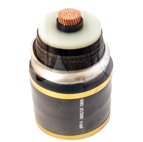 64/110kV Hultra-high voltage IEC Standard XLPE Insulated Creasing-Aluminum Sheathed and PE Sheathed Power Cable