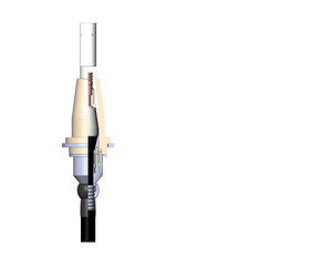 132kv Gis Termination Pluggable Dry Type Cable Accessories